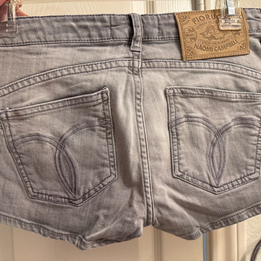 Fiorucci NWT Gray Denim Shorts